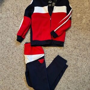 Reebok Kids Matching Set - Red, White, and Black